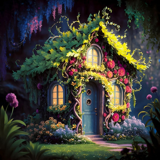 flower house