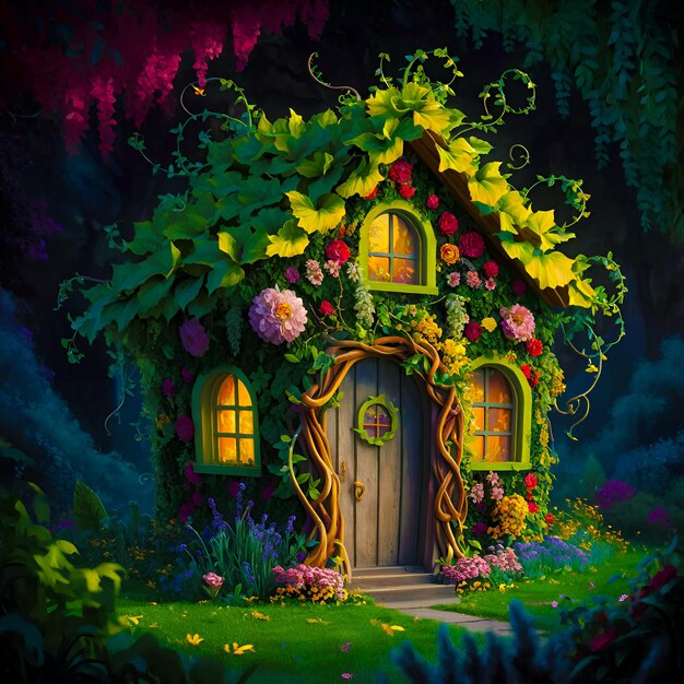 flower house