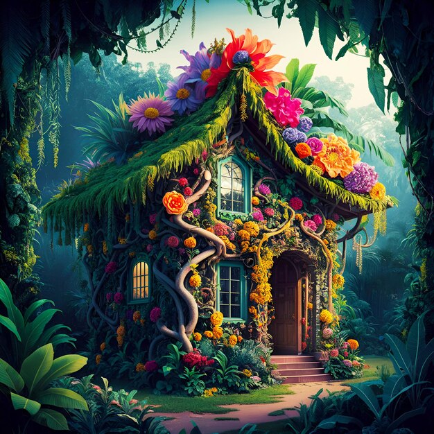 flower house