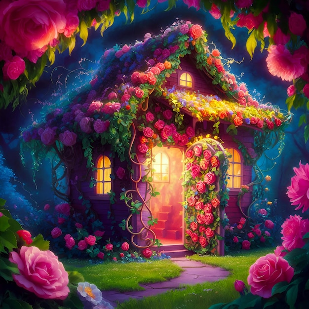 flower house