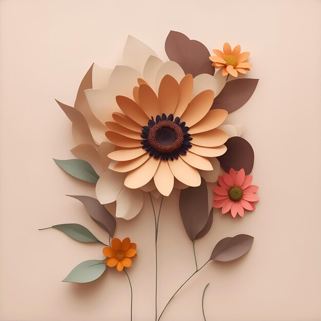 flower paper art