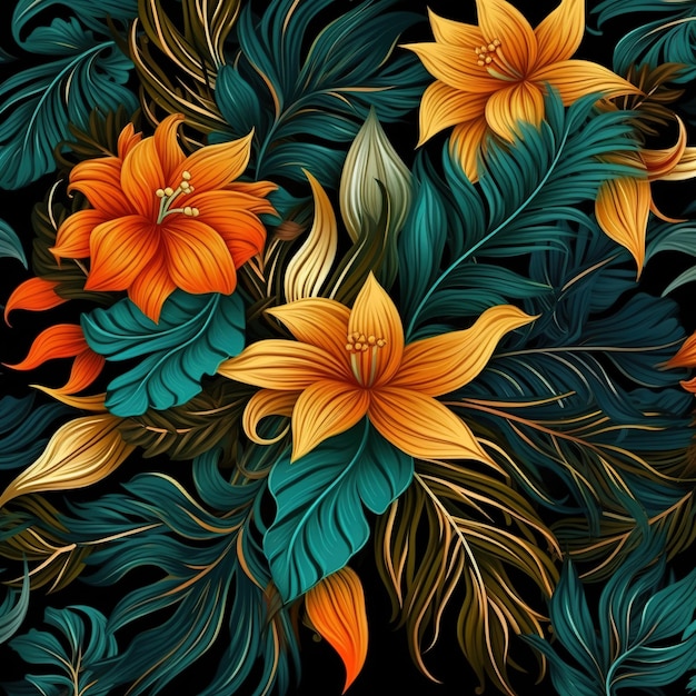 flower pattern illustration