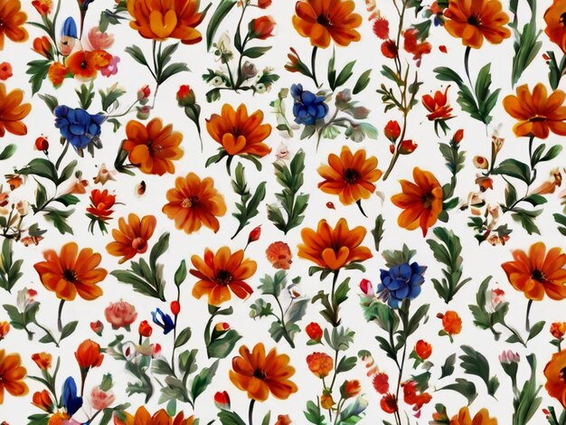 Flower pattern texture background