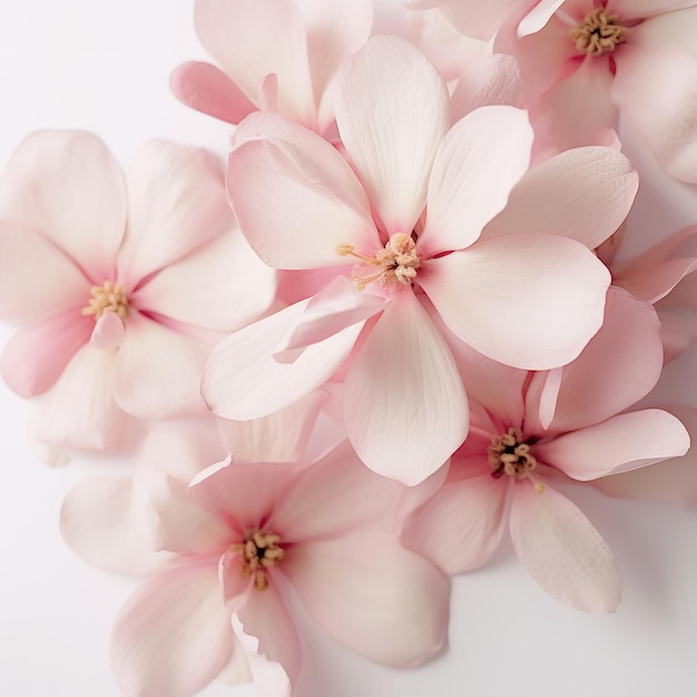 Photo flower petals background