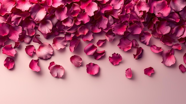 a flower petals that is pink and purple