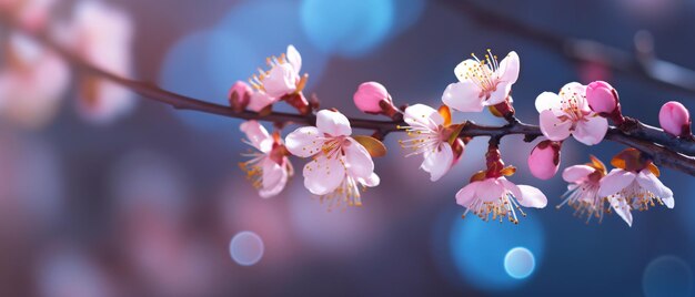 flower spring blossom blur bokeh