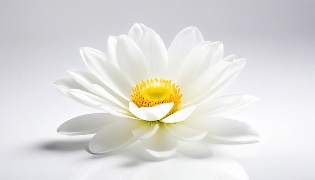 Flower on a white background Ai generated