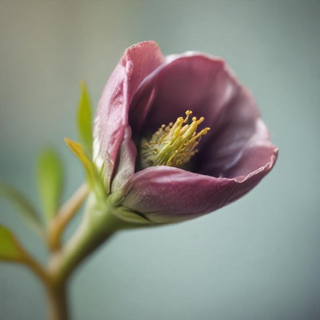 Photo a flower with the word  spring  on it