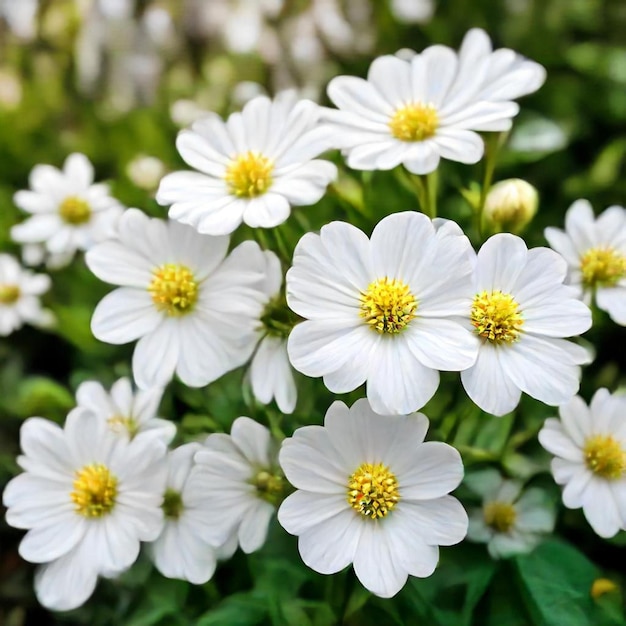 a flower with yellow and white petals and the words  daisy  on it