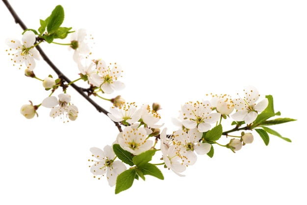 Flowering branch of cherry