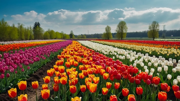 Flowering Tulip festival