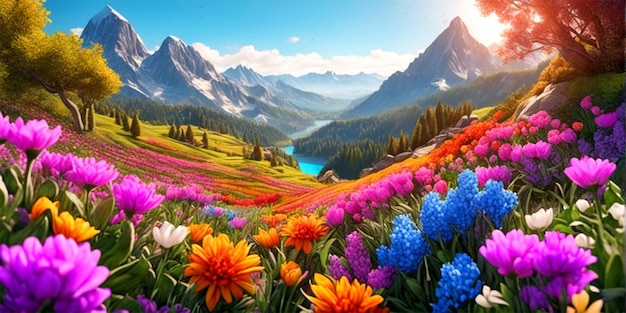 Flowers Ultra Hd Realistic Vivid Colors Highly Detailed Uhd Drawing Pen And Ink Perfect