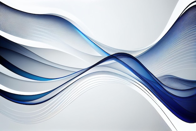 Flowing Line abstract isolated background