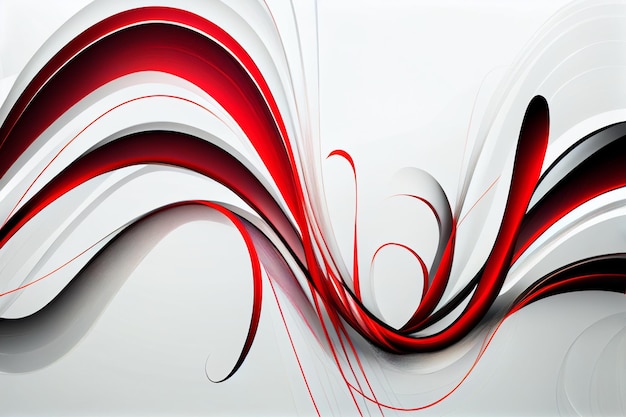 Flowing Line abstract isolated background