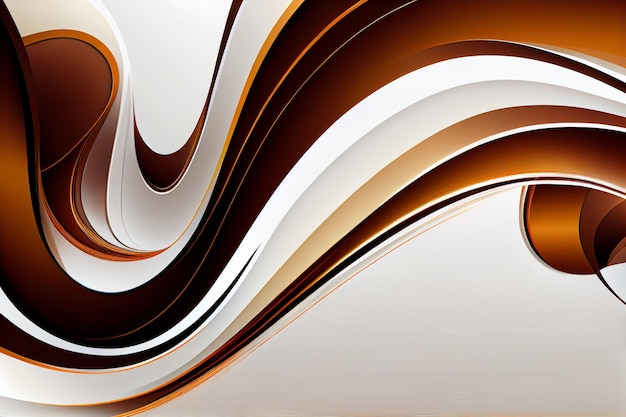 Flowing Line abstract isolated background