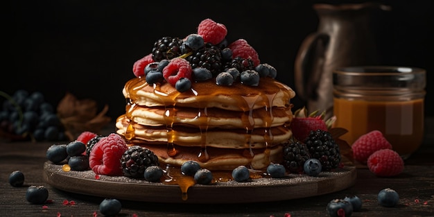 Fluffy pancaken Delicious Food Photography