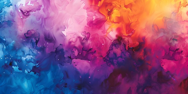 Fluid Artistry Abstract Watercolor Paint Background Dreamy Hues Abstract Watercolor Paint Backdrop Ai Generated