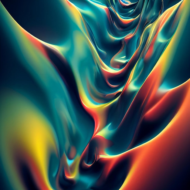 Fluid background Abstract liquid texture