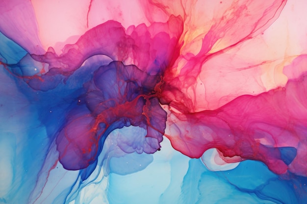 Fluid Beauty of Alcohol Ink