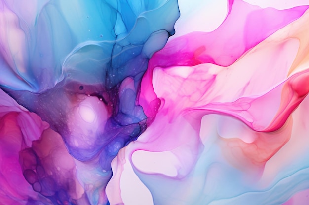 Fluid Beauty of Alcohol Ink