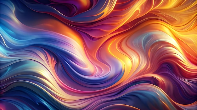 Fluid Color Abstract Background