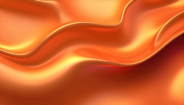 Fluid smooth abstract metallic holographic colored shape background