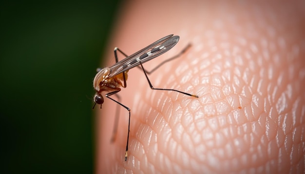 a fly with a small wings on its body