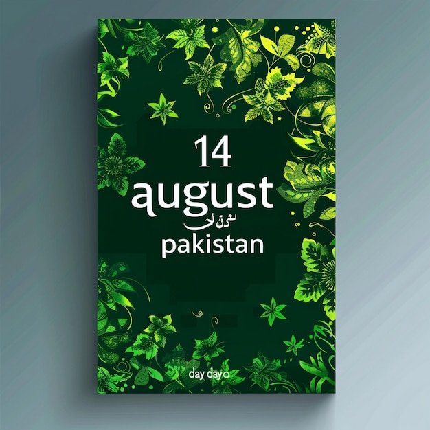 Photo flyer design pakistan independence day