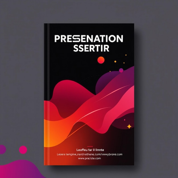 Flyer and social media post design template leaflet cover and presentation book cover