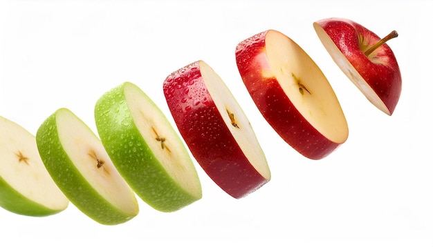 Flying Apple Slices