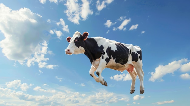 Flying cow