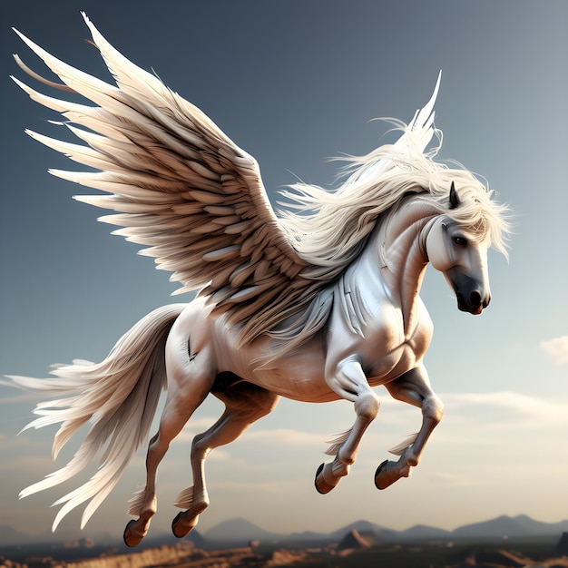 flying pegasus