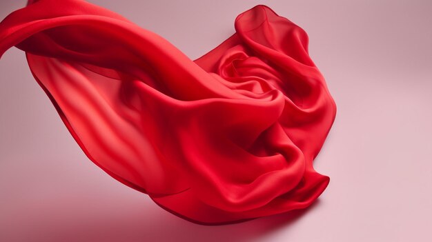 Flying Red Silk