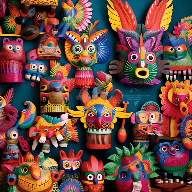 folk art treasures celebrating the diverse and colorful mexican folk art