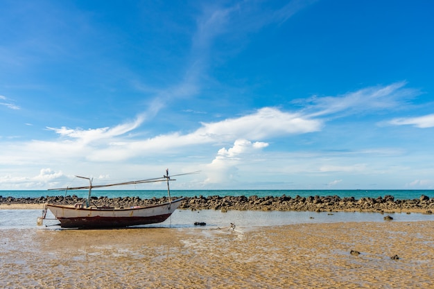 Folk fishing boat