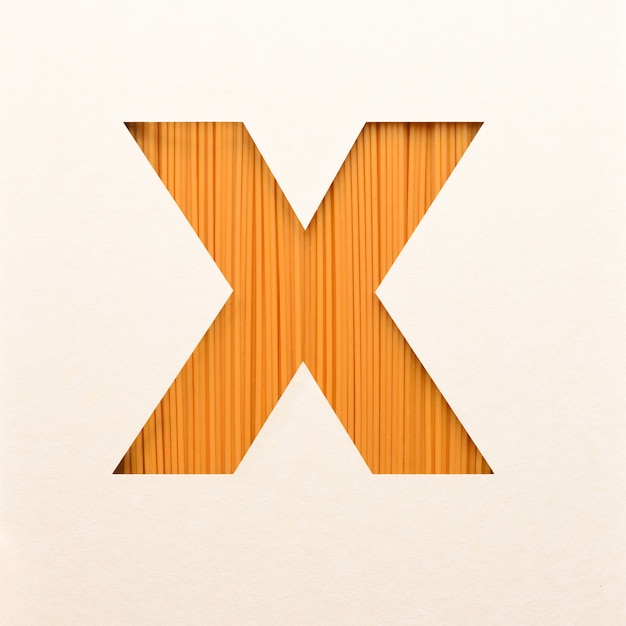 Photo font design, abstract alphabet font with wood texture, realistic wood typography - x