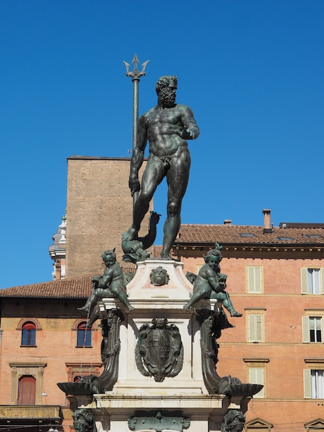 Fontana del Nettuno (Neptune Fountain) in Bologna