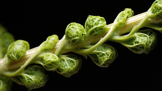 Food brussels sprouts stalk