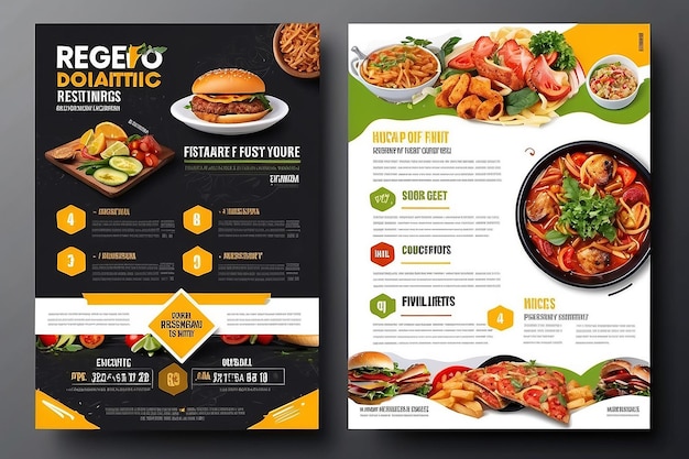 Food Flyer Design Template for your Restaurant Business