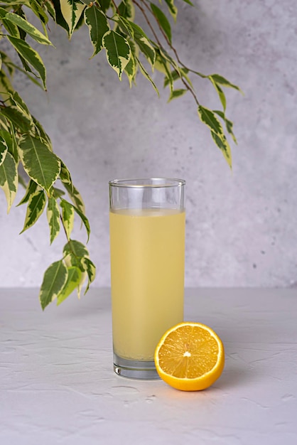 Food photography of lemonade