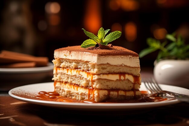 food photography tiramisu