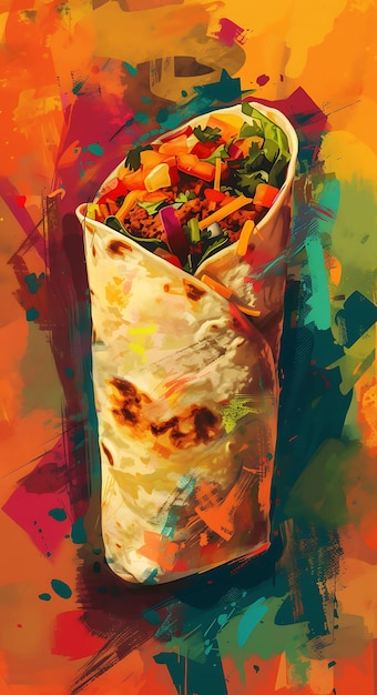 Food Poster Background Design A Vibrant Celebration of Mexicos Culinary and Cultural Delights