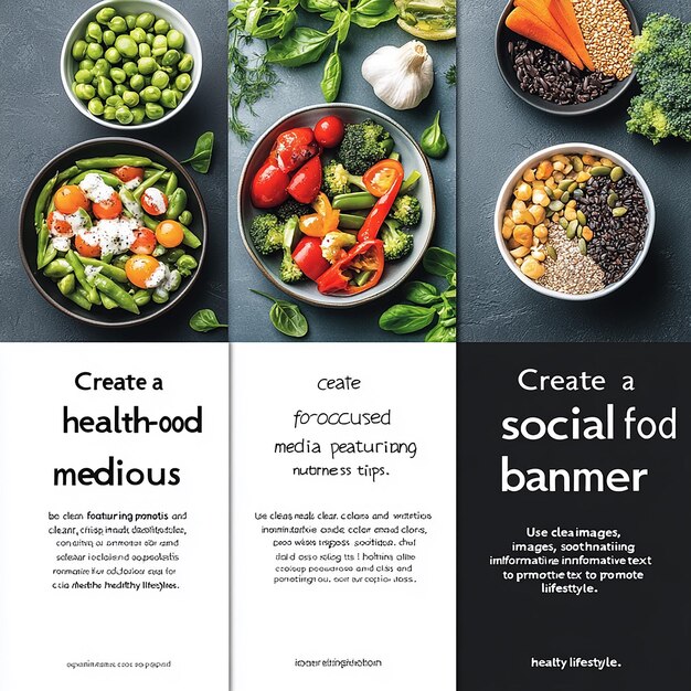 Photo food promotion template