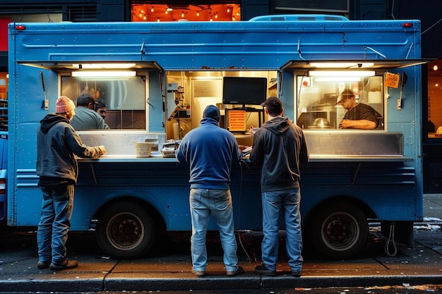 Photo food truck invoice