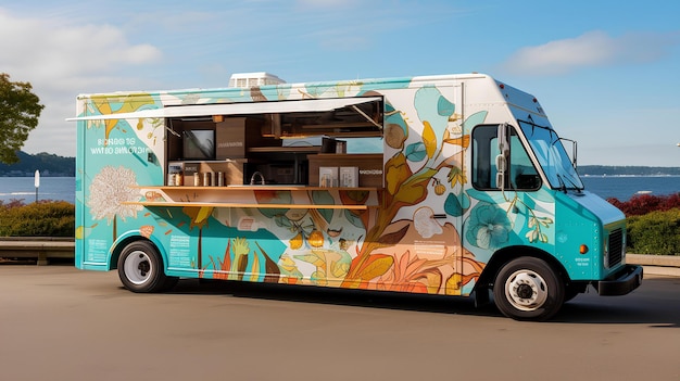 Food truck serving up sustainable packaging