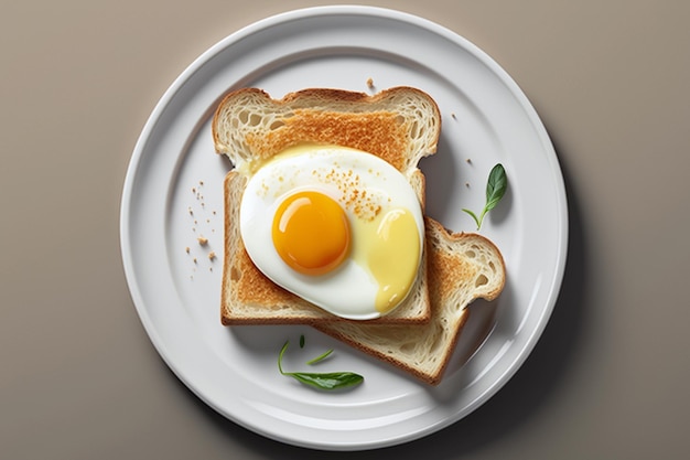 Food With Egg Ai generative