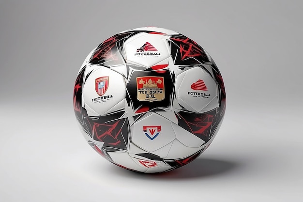 Football ball mock up design