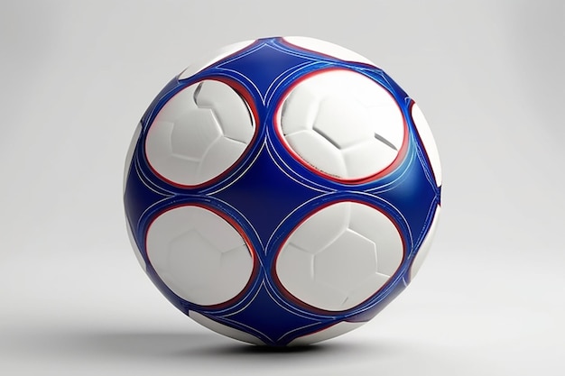 Photo football ball mock up design