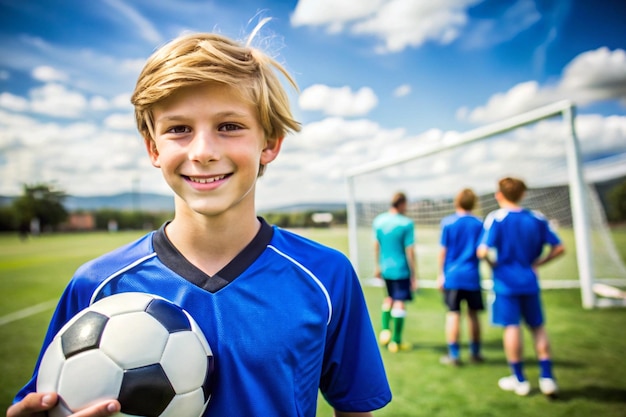 Football player Teenager soccer player Game day Download a high resolution photo to advertise football games in sports betting