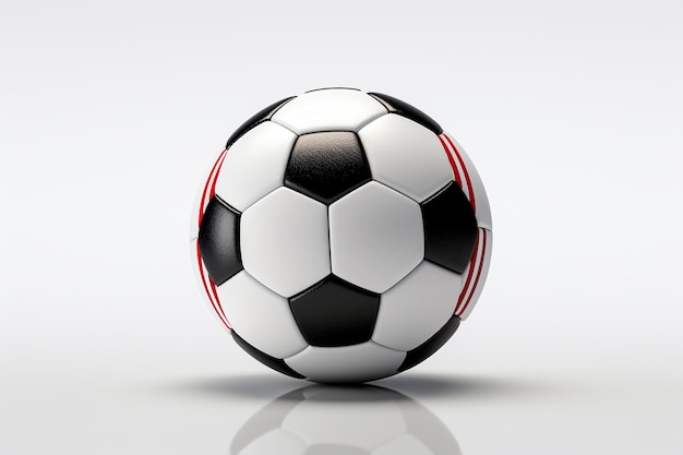 Football with Broad Stripe on a Transparent Background